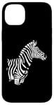 iPhone 14 Plus Cute zebra head in the Sahara Children Men Women Zebra Case