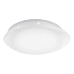 EGLO - Sileras-Z plafond hvid m/krystaleffekt Ø60 - RGB + TW - Zigbee, Bluetooth