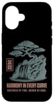 iPhone 16 Bonsai Art Gardening Harmony Zen Philosophy Nature Lovers Case