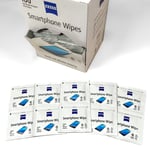 Zeiss Phone Wipes x10 Moist Screen Cleaner for iPhone iPad Samsung Laptop