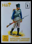 1 grappe de figurines au 1/72. HÄT 8255, Commandement d'Infanterie Prussienne.