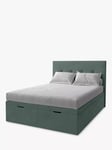 Koti Home Arun Upholstered Ottoman Storage Bed, King Size