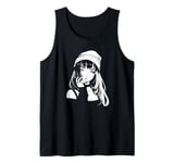 Shibuya Anime Girl Tank Top