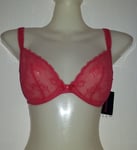 PASSIONATA LOVE  MOOD SOUTIEN GORGE AVEC ARMATURES FR85C-EU70C-UK32C ROUGE