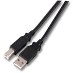 EFB ELEKTRONIK USB2.0 Anschlusskabel A-B  St.-St.  0 5m  schwarz  Classic