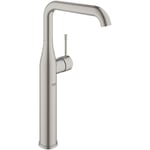 Grohe - Essence Mitigeur Monocommande pour Vasque à Poser Taille xl, SuperSteel (24170DC1)