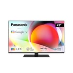 Panasonic TN-43W70AEZ, Série W70 43 Pouces 4K Ultra HD LED Smart TV, 2024, Assistant Google, Chromecast, Dolby Vision & Atmos, Mode Jeux, Bluetooth, pour Une expérience visuelle exceptionnelle