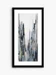 John Lewis Gregory Lang 'City Centre II' Framed Print & Mount, 84.5 x 44.5cm, Blue/Grey