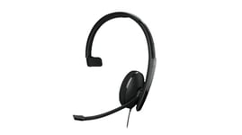 EPOS | Sennheiser Adapt 130T USB-C II (1000903) - Wired monaural headset, USB-C connectivity, certified for MS Teams, optimized for UC - Superior sound - Enhanced comfort - Call control - Black