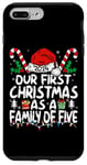 iPhone 7 Plus/8 Plus Our First Christmas As A Family Of Five 2024 For New Mom Dad Case