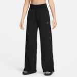 Nike W Phoenix Plush High-rise Pants Wide Collegehousut BLACK/SAIL