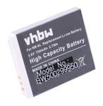 vhbw Batterie LI-ION compatible avec CANON Powershot D10 S90 S95 SD770 is, Digital Ixus 25 85 95 105 200 210 300 310 is hs remplace NB-6L