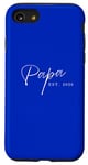 iPhone SE (2020) / 7 / 8 Simplistic Amazing Papa Established 2020 for Dads Fathers Case