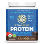 Sunwarrior Warrior Blend Organic Chocolate-Flavoured Protein - 375g Po