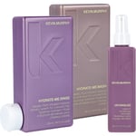 Kevin Murphy Hydrate Me Bundle Wash 250 ml & Rinse 250 ml & Leave-in 1