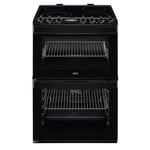 AEG 6000 Series 60cm Electric Cooker - Black CCB6741ACB