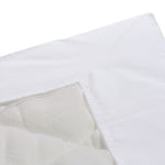 Kosta Linnewäfveri KL Kuvertlakan Percale Vit 120x200