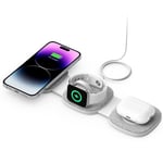 Tech-Protect 3in1 Magsafe Trådlös Laddare iPhone/Apple Watch/AirPods