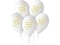 Godan Premium Helium Balloons First Communion 32Cm 5Pcs