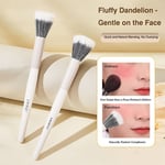 Fluffy Blusher Brush Soft Partial Face Powder Stippling Brush  for Women