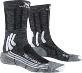 X-Socks Trek X Linen Lady Chaussette Femme, Gris/Noir, FR : S (Taille Fabricant : S: 35-36)