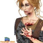 Smiffys Dark Red Scab Blood Realistic Fancy Dress Make Up