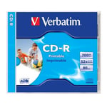 CD-R 700MB / 80 MN DataLifePlus VERBATIM Imprimable 52X - BOITE