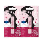 VASELINE x EMILY IN PARIS Parisian Pink | Baume à lèvres teinté Stick (Lot de 2)