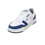 GANT Homme Brookpal Basket, Blanc/Bleu, 40 EU