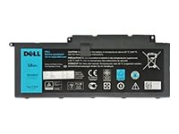 Dell Primary Battery - Batteri Til Bærbar Pc - Litiumion - 3-Cellers - 42 Wh - For Latitude 5280, 5480, 5495, 5580