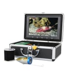 9 tums undervattensfiske HD-kamera 30M 1000TVL Fishfinder med 15st vit LED + 15st IR-ljus för is-/hav-/flodfiske