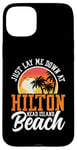 iPhone 15 Plus Beach Vacation Palm Trees Summer Hilton Head Island Case