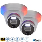 Swann Enforcer™ 4K Add-On Dome Camera X 2, SWPRO-4KDERPK2-EU