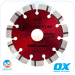 OXTools MX10-125-22 Spectrum Pro Laser Turbo Universal Diamond Blade - 125/22mm