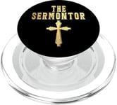 The Sermonator Priest Prayer Church Pastor Sermonater PopSockets PopGrip for MagSafe