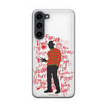 ERT GROUP mobile phone case for Samsung S23 original and officially Licensed Horror pattern Nightmare on Elm Street 010 optimally adapted to the shape of the mobile phone, case made of TPU