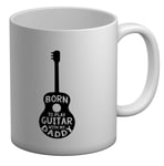 Born To Play Guitar With My Daddy White 11oz Mug Cup