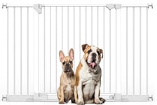 Bettacare Dog Safety Gate, SafeStep Pet Pressure Gate, White, 152cm - 159cm