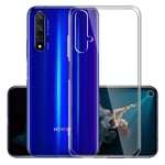 Transparent Silikon TPU-Skal till Huawei Nova 5T Transparent