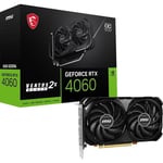 MSI - Grafikkort - GeForce RTX™ 4060 VENTUS 2X SVART 8G OC