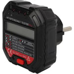 HT107D testeur de prise multifonctionnel affichage numérique détecteur de fil de terre électrique prise ue 90-250V/45-65Hz