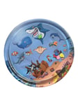 Magni Baby water play mat with sea creatures - round blue