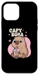 Coque pour iPhone 12 mini Capybara Bubble Tea Lovely Cute Capyboba Boba Milk Tea