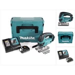 Djv 180 RY1J Scie sauteuse pendulaire sans fil 18V + 1x Batterie 1,5Ah + Chargeur + Coffret Makpac - Makita