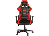 Marvo Scaun Gaming Ch-106, Gaming-Stol, 150 Kg, Maske Sete, Mesh Ryggstø, Universell, Sort, Rød