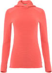 Aclima Streamwool Hoodie W'sspiced coral S