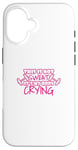 Coque pour iPhone 16 Not My Sweat It's My Body Crying Funny Workout Gym