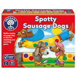 Orchard Toys Spotty Sausage Dogs Game, Fun Memory and Counting Game, Perfect for Children age 4+, Family Game, Educational Toy Games, Yellow