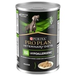 Purina Pro Plan Veterinary Diets Canine Mousse Hypoallergenic - Økonomipakke: 3 x 400 g