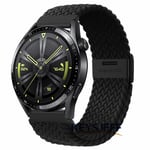 22 mm nylon Kompatibel med Galaxy Watch 3 45 mm/ Watch 46 mm, Gear S3 Frontier/Classic , Huawei Watch GT 3 46 mm flätat band 1